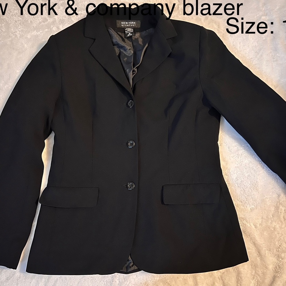 New York & Company Classic Black Blazer